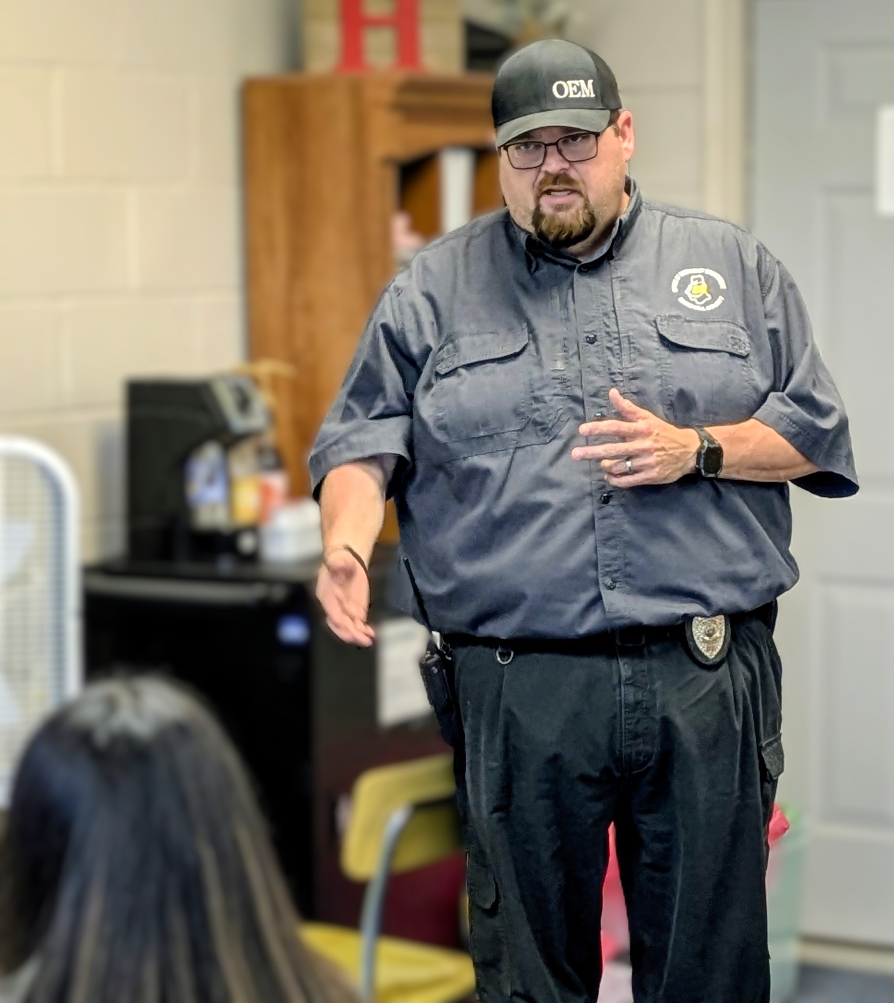 Students Learn Emergency Preparedness 
